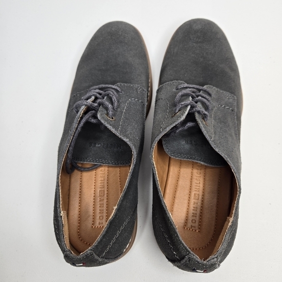 Tommy Hilfiger Men\'s Gray Seaside Leather Suede Shoes Size 8 main image 11